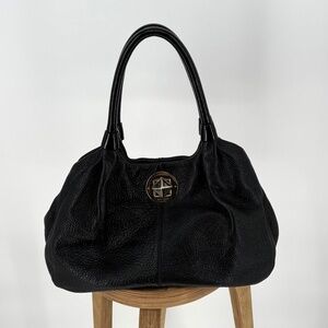 Vintage Kate Spade Black Leather Handbag